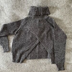 Madewell Eastbrook Cross-Back Turtleneck Sweater